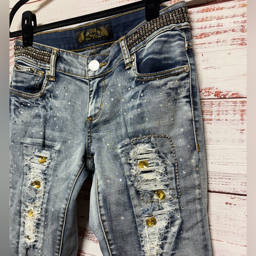 VO Embellished Gem Jean